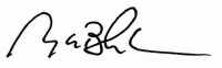 Gary W. Blackie Signature